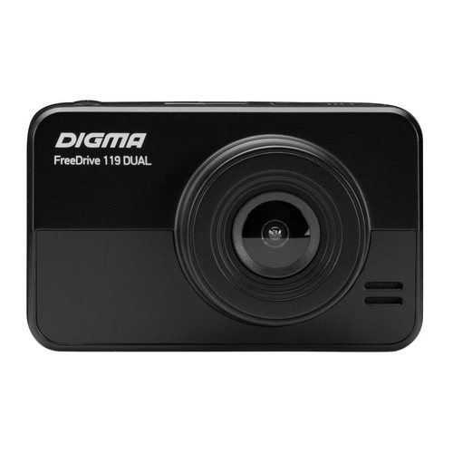 Видеорегистратор Digma FreeDrive 119 DUAL, черный