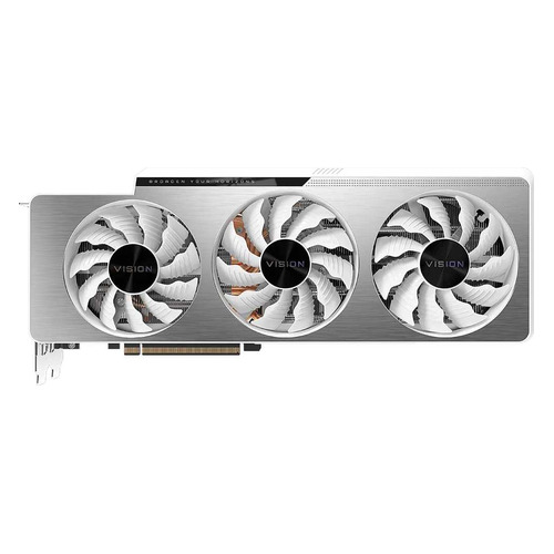 Видеокарта GIGABYTE NVIDIA GeForce RTX 3080TI, GV-N308TVISION OC-12GD, 12ГБ, GDDR6X, OC, Ret