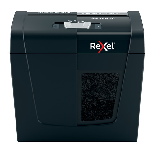 Уничтожитель бумаг Rexel Secure X6 EU, P-4, 4x40 мм, 6 лист. одновременно, 10л [2020122eu]