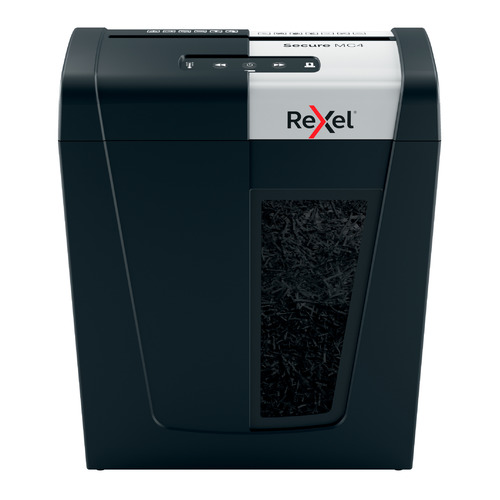 Уничтожитель бумаг Rexel Secure MC4 EU, P-5, 2х15 мм, 4 лист. одновременно, 14л [2020129eu]