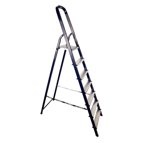 Стремянка Alumet М8407 сталь/алюминий 7ступ. H3.5м макс.нагр.:150кг