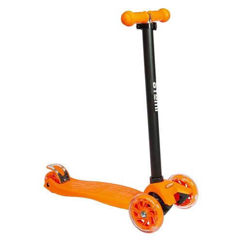 Самокат ATEMI Super Rider, детский, 3-колесный, оранжевый/черный [akc02a]