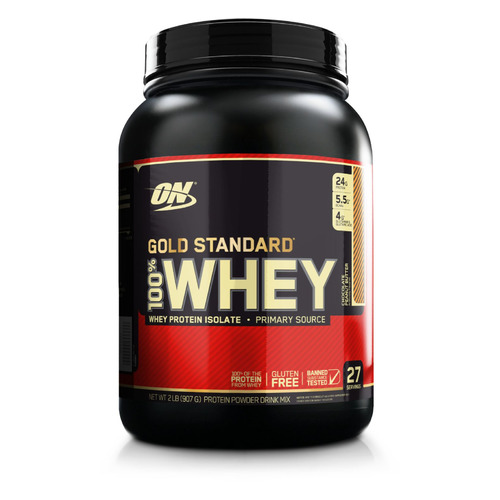 Протеин OPTIMUM NUTRITION Whey Gold Standard, порошок, 907гр, шоколадно-арахисовое масло