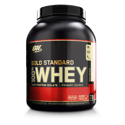 Протеин OPTIMUM NUTRITION Whey Gold Standard, порошок, 2.27кг, белый шоколад