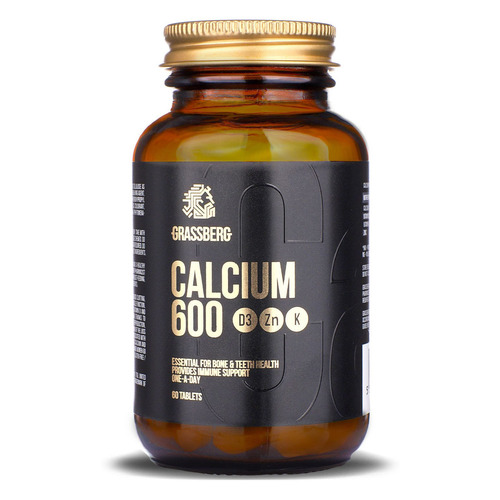Витаминный комплекс GRASSBERG Calcium 600, капсулы