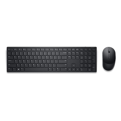 Комплект (клавиатура+мышь) DELL KM5221W, беспроводной, черный [580-ajrv]