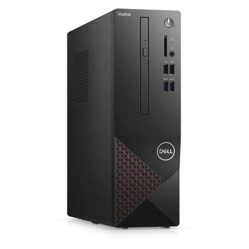 Компьютер DELL Vostro 3681, Intel Core i5 10400, DDR4 8ГБ, 512ГБ(SSD), Intel UHD Graphics 630, DVD-RW, Linux, черный [3681-3340]