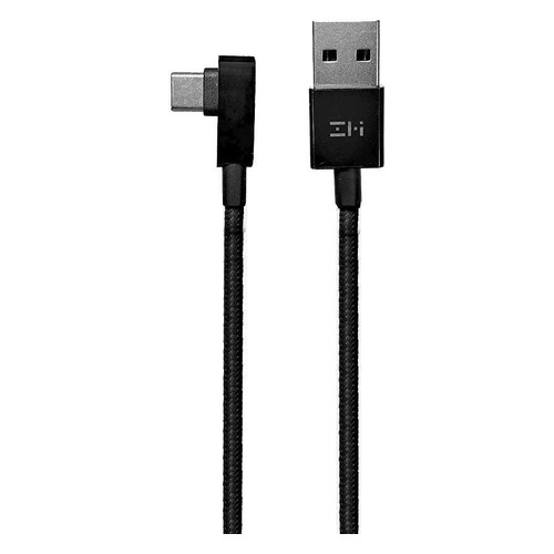 Кабель Xiaomi ZMI AL755, USB Type-C (m) - USB (m), 1.5м, в оплетке, черный [al755 black]