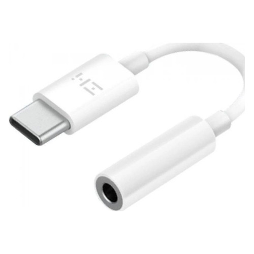 Переходник Xiaomi ZMI AL71A, USB Type-C (m) - Jack 3.5 (m), 0.3м, белый [al71a white]
