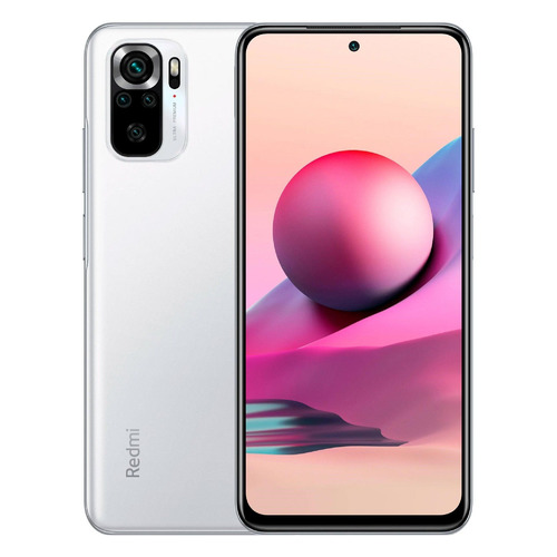 Смартфон Xiaomi Redmi Note 10S 6/64Gb, белая галька