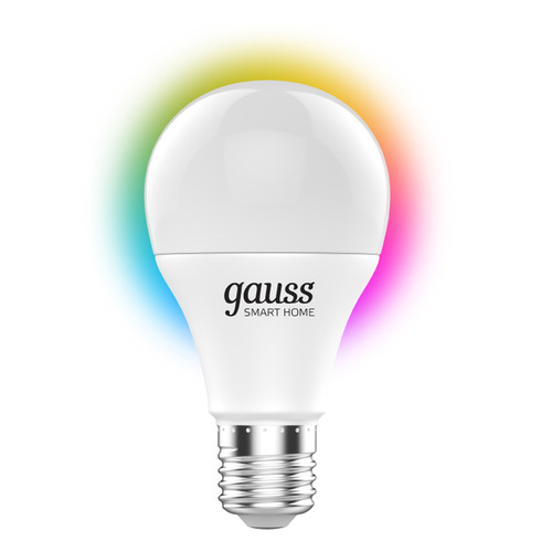 Умная лампа Gauss IoT Smart Home E27 10Вт 1055lm Wi-Fi (упак.:1шт) (1180112)
