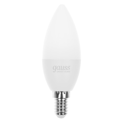 Умная лампа Gauss IoT Smart Home Е14 5Вт 470lm Wi-Fi (упак.:1шт) (1110112)