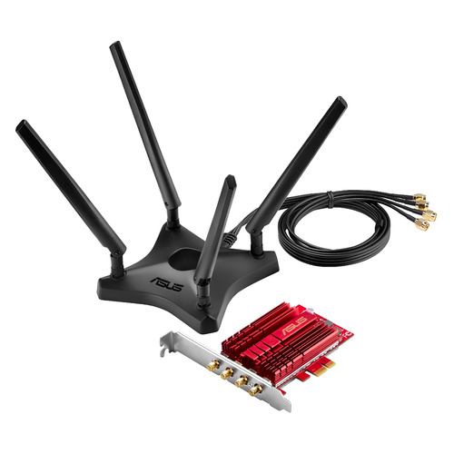 Сетевой адаптер WiFi ASUS PCE-AC88 PCI Express x1