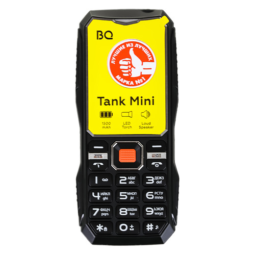 Сотовый телефон BQ Tank mini 1842, черный