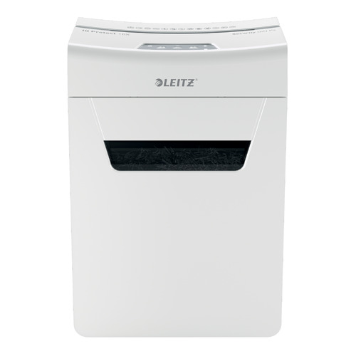 Уничтожитель бумаг Leitz IQ Protect Premium 10X, P-4, 4х40 мм, 10 лист. одновременно, 18л [80920000]