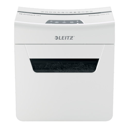 Уничтожитель бумаг Leitz IQ Protect Premium 3M, P-5, 2х15 мм, 3 лист. одновременно, 10л [80930000]
