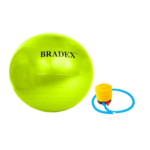 Фитбол Bradex Фитбол-75 ф.:круглый d=75см зеленый (SF 0721)