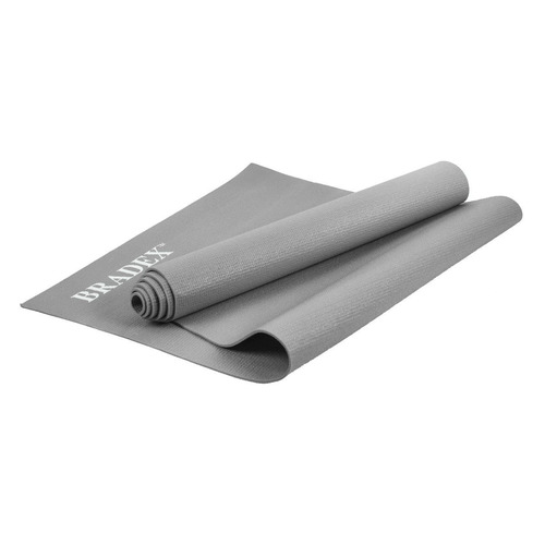 Коврик Bradex SF 0685 для фитнеса дл.:1830мм ш.:610мм т.:5мм серый