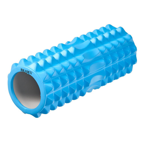 Ролик для йоги Bradex Туба d=14см ш.:33см бирюзовый (SF 0342)