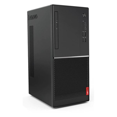 Компьютер Lenovo V55t-15ARE, AMD Ryzen 5 3400G, DDR4 8ГБ, 1ТБ, 256ГБ(SSD), AMD Radeon RX Vega 11, DVD-RW, CR, noOS, черный [11kgs03600]