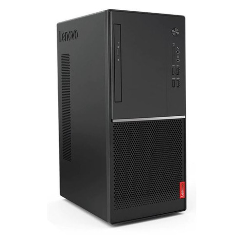 Компьютер Lenovo V55t-15ARE, AMD Ryzen 5 3400G, DDR4 8ГБ, 256ГБ(SSD), AMD Radeon RX Vega 11, DVD-RW, CR, Windows 10 Professional, черный [11kgs03500]