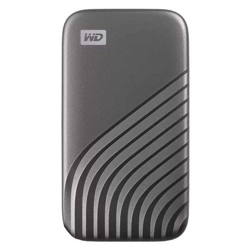 Внешний диск SSD WD My Passport WDBAGF0010BGY-WESN, 1ТБ, серый