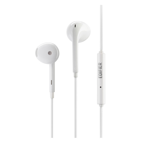 Гарнитура Edifier P180 Plus, 3.5 мм, вкладыши, белый