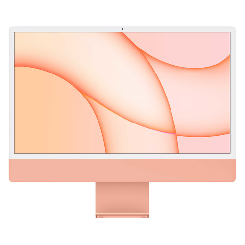 Моноблок Apple iMac Z132000BM, 24", Apple M1 8 core, 8ГБ, 512ГБ SSD, Apple, macOS, оранжевый