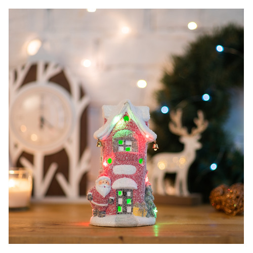 Светящаяся фигура NEON-NIGHT Home Красный домик, ламп 7шт. , дом, керамика [505-026]
