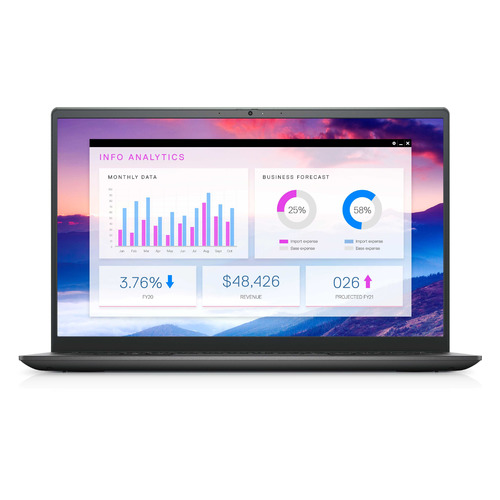 Ноутбук DELL Vostro 5410, 14", Intel Core i5 11300H 2.6ГГц, 8ГБ, 512ГБ SSD, Intel Iris Xe graphics , Windows 10 Home, 5410-4502, темно-зеленый