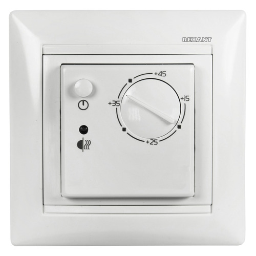 Терморегулятор Rexant RX-308B белый (51-0562)