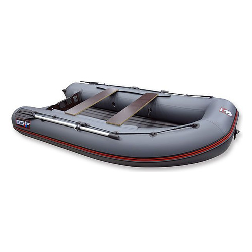 Лодка моторно-гребная HUNTERBOAT Хантер 330 А, надувная, серый