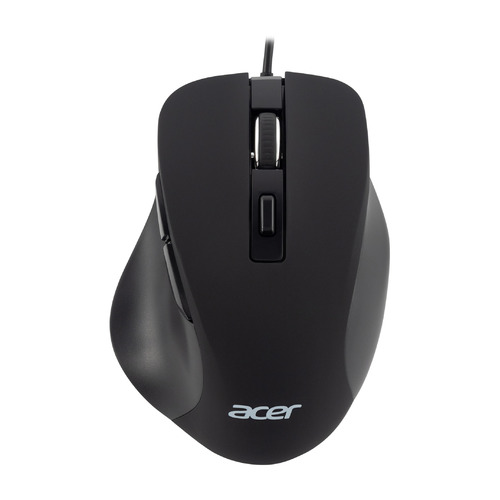 Мышь Acer OMW120, оптическая, проводная, USB, черный [zl.mceee.00h]
