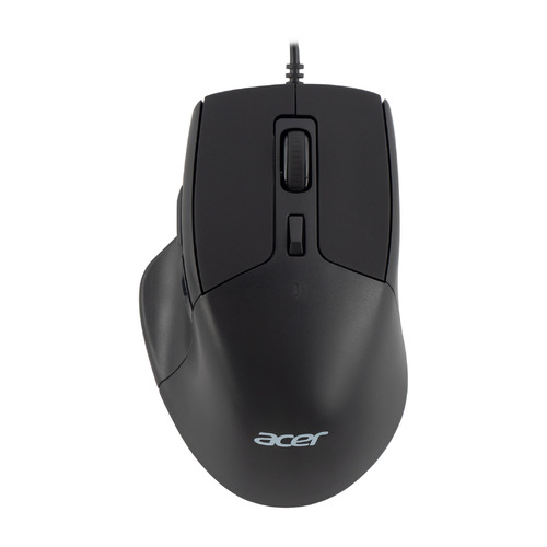 Мышь Acer OMW130, оптическая, проводная, USB, черный [zl.mceee.00j]