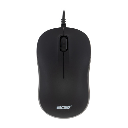Мышь Acer OMW140, оптическая, проводная, USB, черный [zl.mceee.00l]