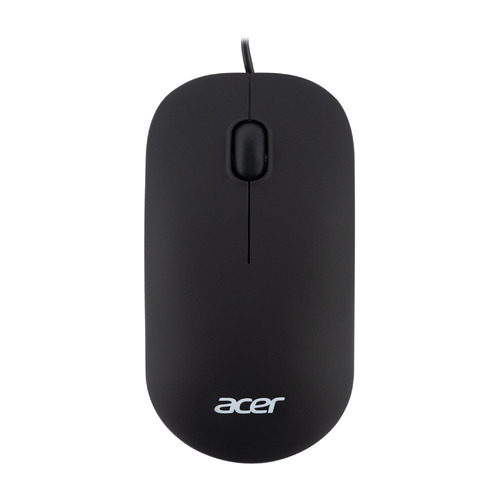 Мышь Acer OMW122, оптическая, проводная, USB, черный [zl.mceee.00v]
