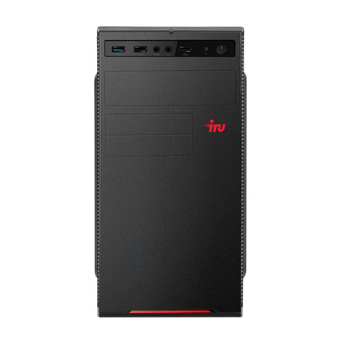 Компьютер iRU Home 228, AMD A10 8770, DDR4 8ГБ, 240ГБ(SSD), AMD Radeon R7, Windows 10 Home, черный [1546792]