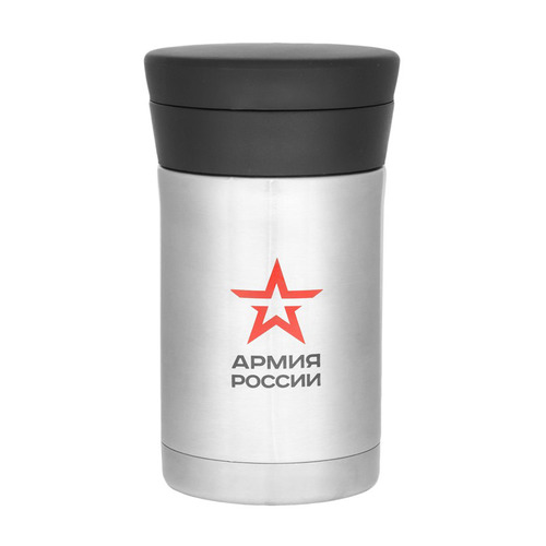 Термос Thermos Полевой, 0.5л, стальной/ черный [646279]