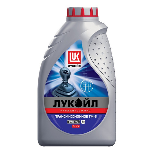 Масло трансмиссионное минеральное LUKOIL ТМ-5, 80W-90, 1л [19550]