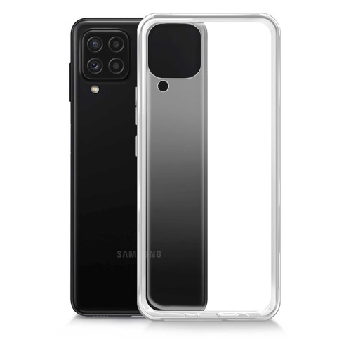 Чехол (клип-кейс) BORASCO Silicone Case, для Samsung Galaxy A22/M22, прозрачный [40289]