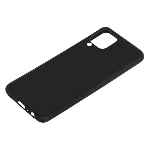 Чехол (клип-кейс) BORASCO Silicone Case, для Samsung Galaxy A22/M22, черный [40290]