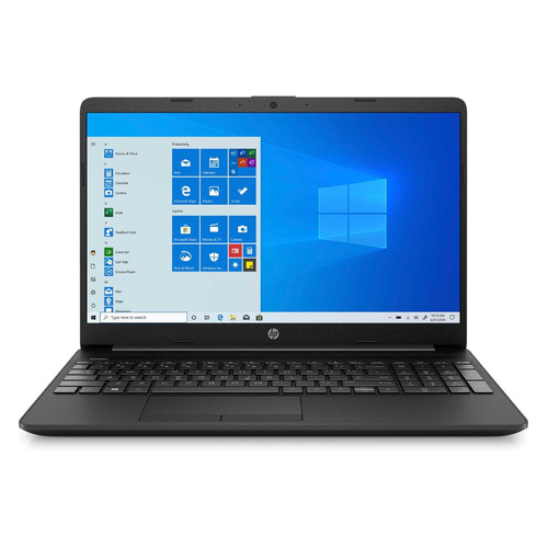 Ноутбук HP 15-dw1214ur, 15.6", Intel Core i3 10110U 2.1ГГц, 4ГБ, 128ГБ SSD, Intel UHD Graphics , Windows 10 Home, 4L5Y7EA, черный