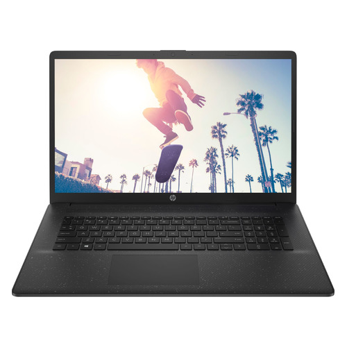 Ноутбук HP 17-cn0071ur, 17.3", Intel Celeron N4020 1.1ГГц, 4ГБ, 256ГБ SSD, Intel UHD Graphics 600, Free DOS 3.0, 4L5V7EA, черный