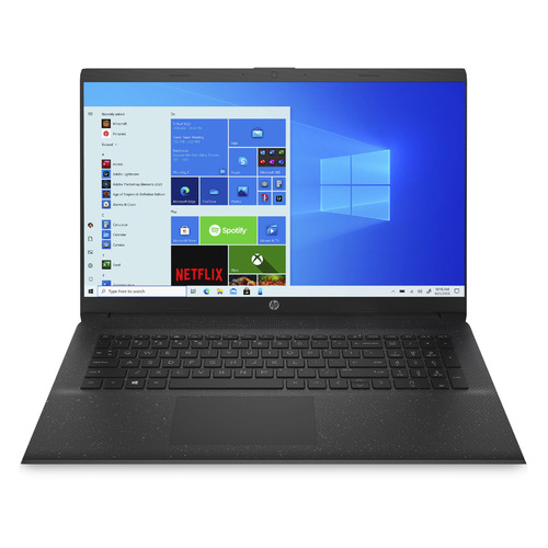 Ноутбук HP 17-cp0067ur, 17.3", AMD Ryzen 3 3250U 2.6ГГц, 4ГБ, 256ГБ SSD, AMD Radeon , Windows 10 Home, 4L5W1EA, черный