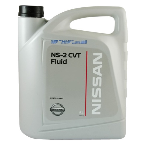 Масло трансмиссионное синтетическое NISSAN NS-2 CVT Fluid, 5л [ke909-99945]