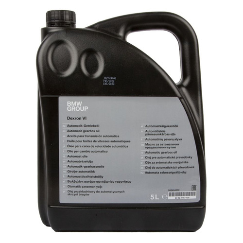 Масло трансмиссионное синтетическое BMW ATF Dexron VI, 5л [83 22 2 167 720]