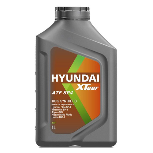 Масло трансмиссионное синтетическое HYUNDAI XTEER ATF SP4, 1л [1011006]
