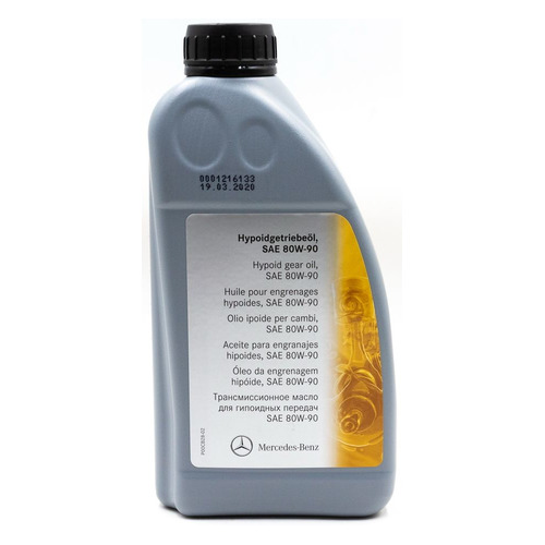 Масло трансмиссионное синтетическое MERCEDES-BENZ Hypoid Gear MB 235.20, 80W-90, 1л [a001 989 58 03 09]