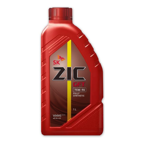 Масло трансмиссионное синтетическое ZIC GFT, 75W-90, 1л [132629]