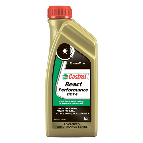 Тормозная жидкость CASTROL React Performance, DOT 4, 1л [157f8b]